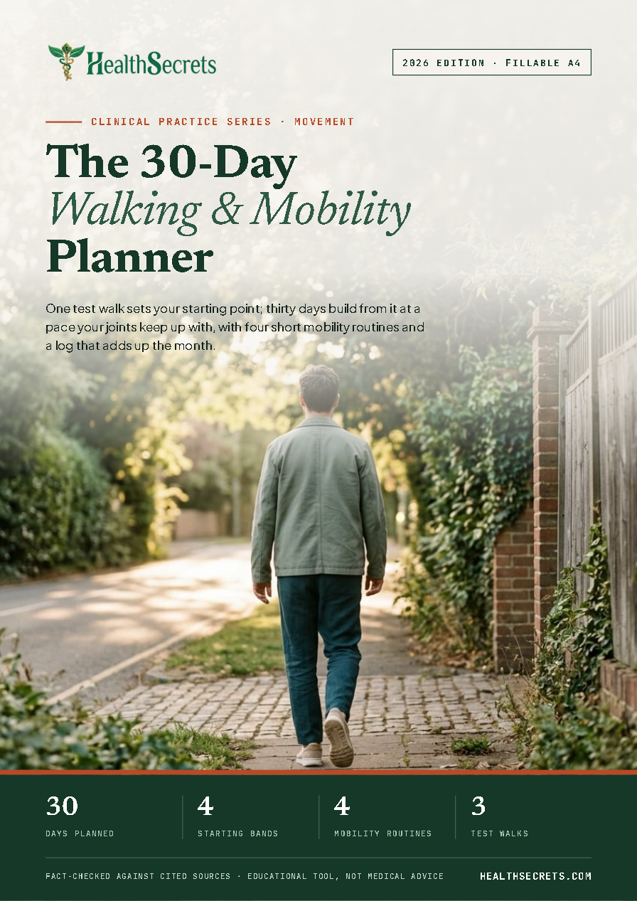 30-Day Walking & Mobility Planner cover
