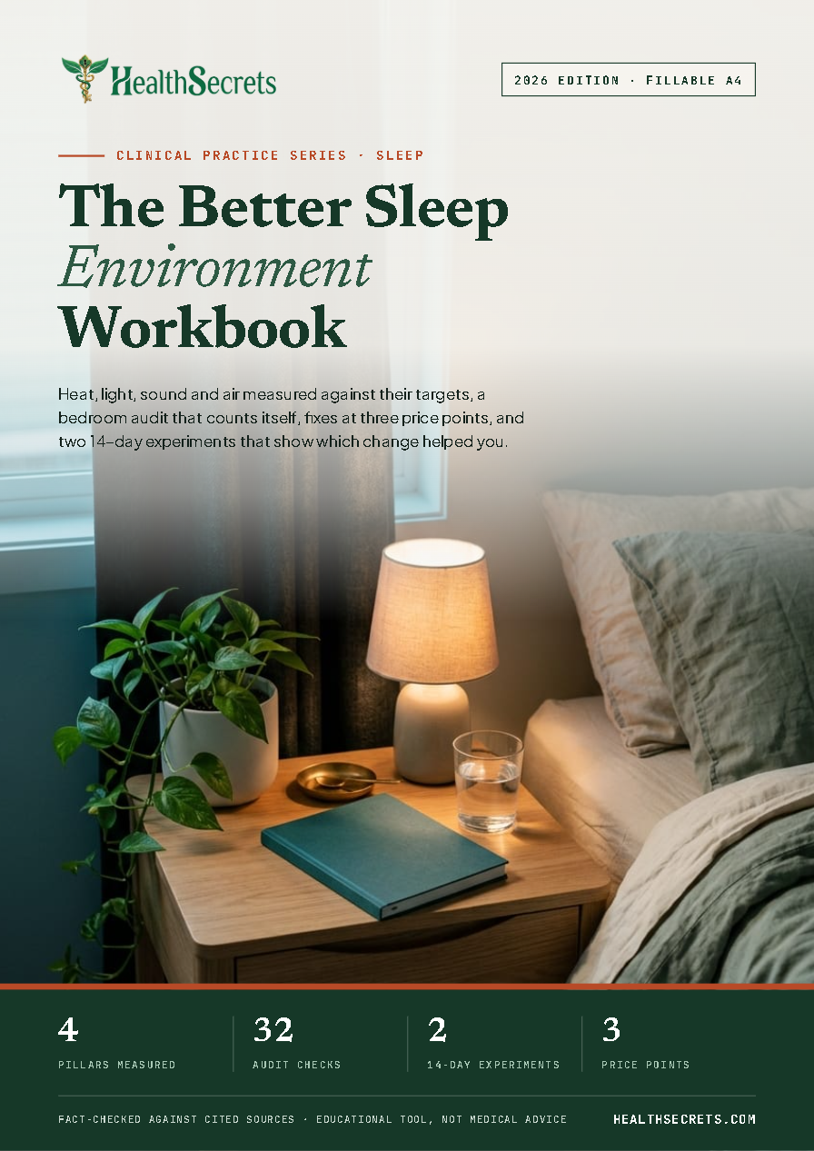 Better Sleep Environment Workbook cover