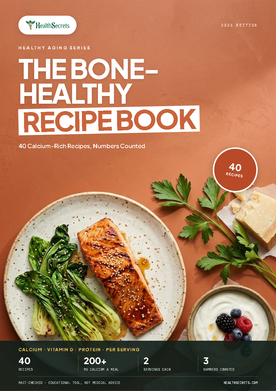 The Bone-Healthy Recipe Book eBook Cover