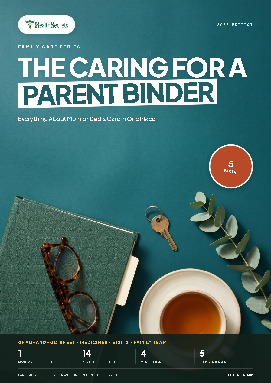 The Caring for a Parent Binder eBook Cover