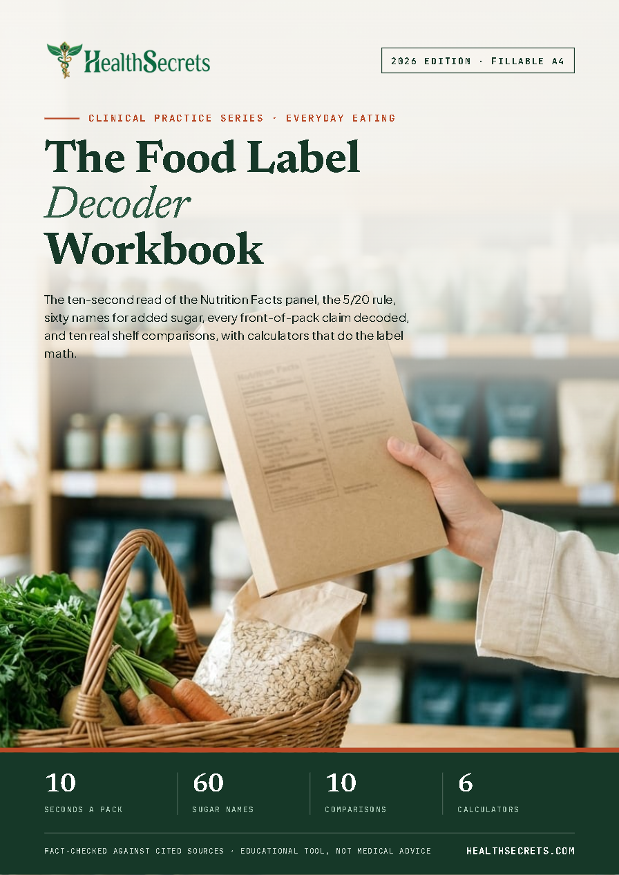 Food Label Decoder Workbook eBook Cover