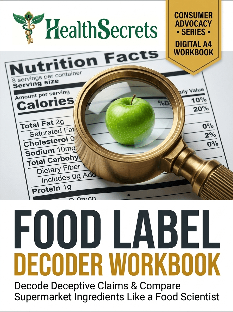 System 7: Food Label Decoder Workbook Cover
