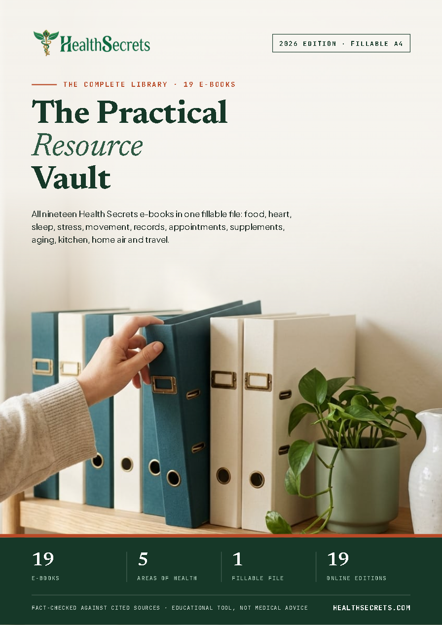 Health Secrets Practical Resource Vault: all 19 e-books