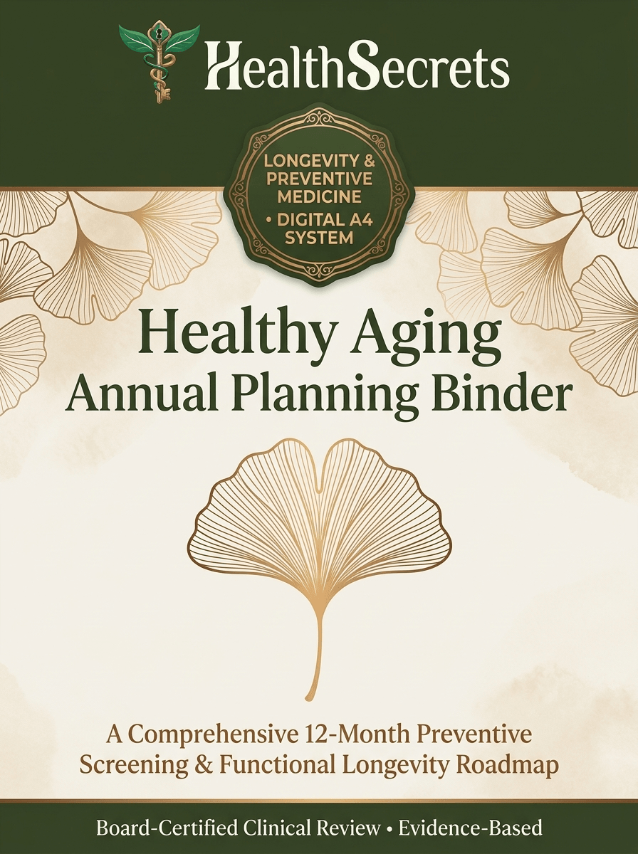 System 15: Healthy Aging Annual Planning Binder Cover