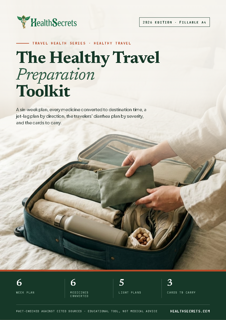Healthy Travel Preparation Toolkit cover