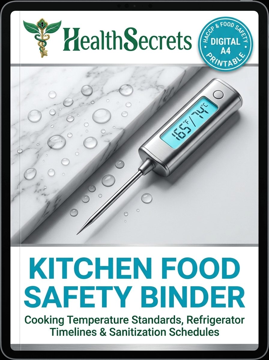 System 18: Kitchen Food Safety Binder Cover