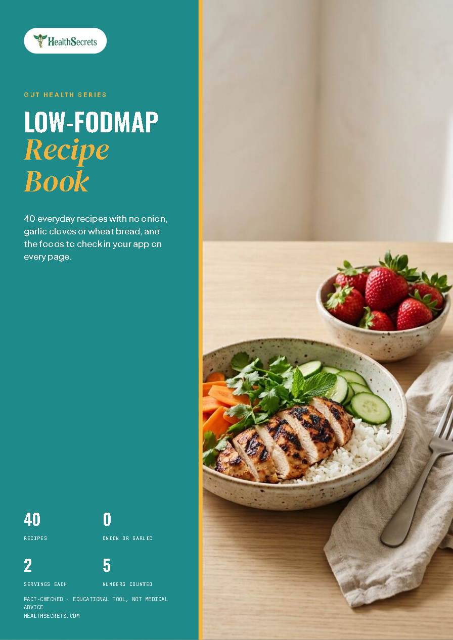 The Low-FODMAP Recipe Book eBook Cover