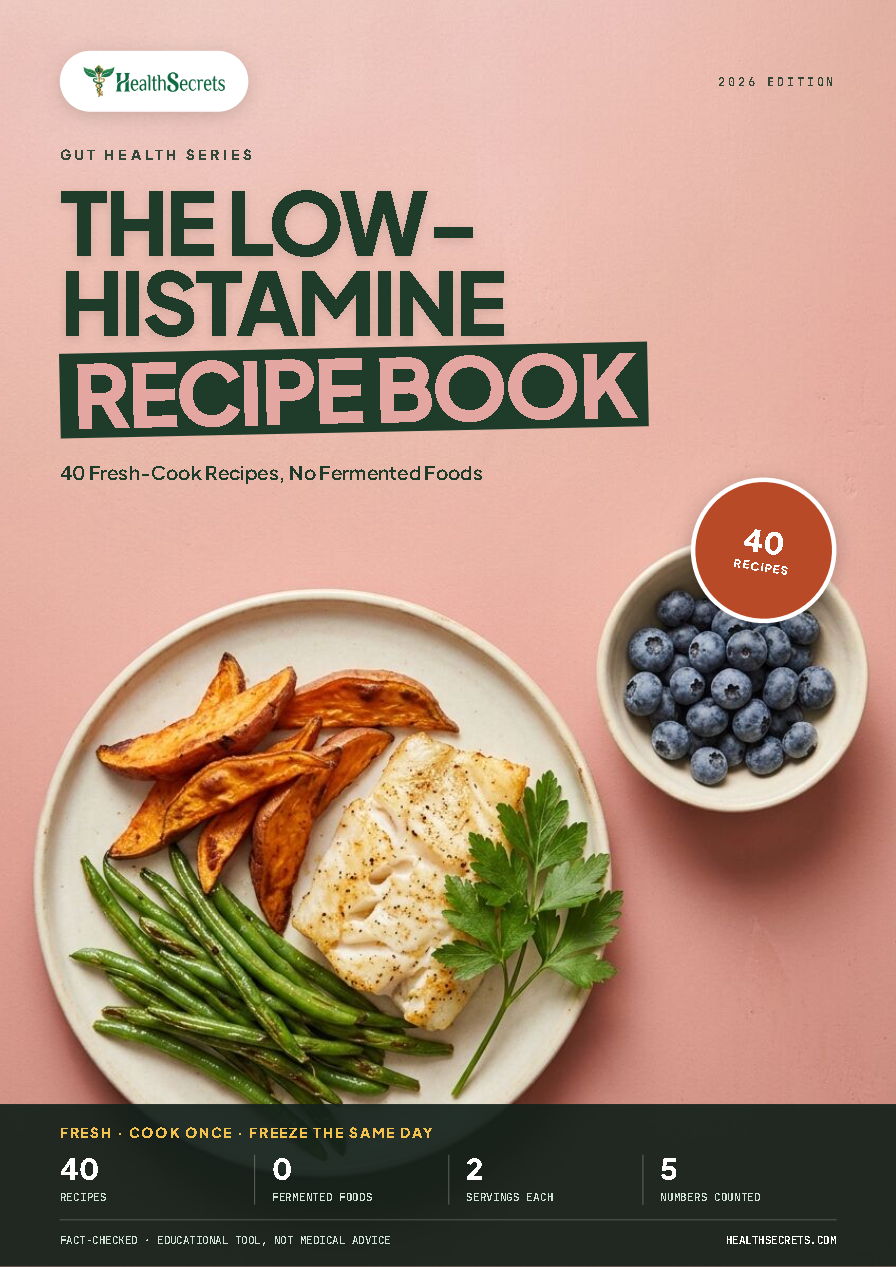 The Low-Histamine Recipe Book eBook Cover