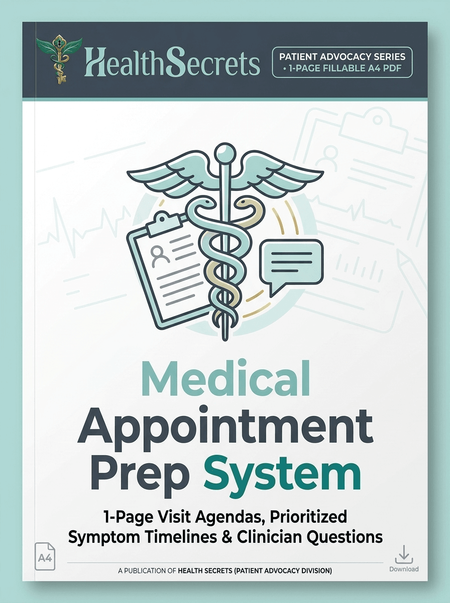 Medical Appointment Prep System eBook Cover