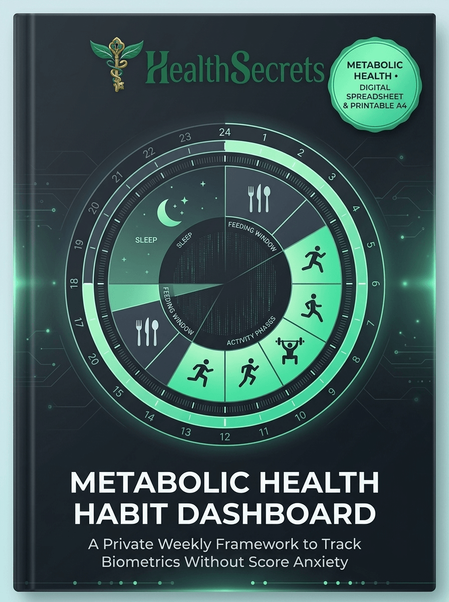 System 4: Metabolic Health Habit Dashboard Cover