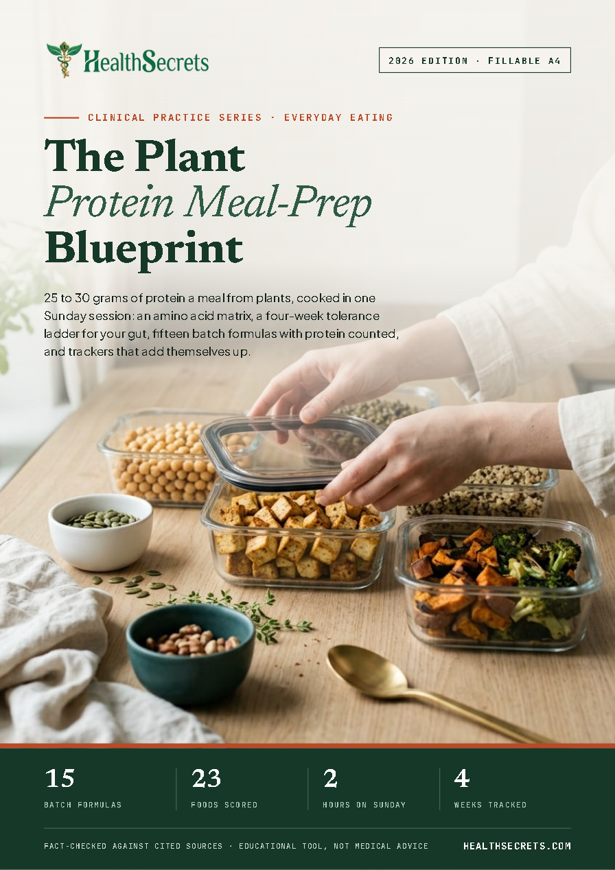 Plant Protein Meal-Prep Blueprint cover