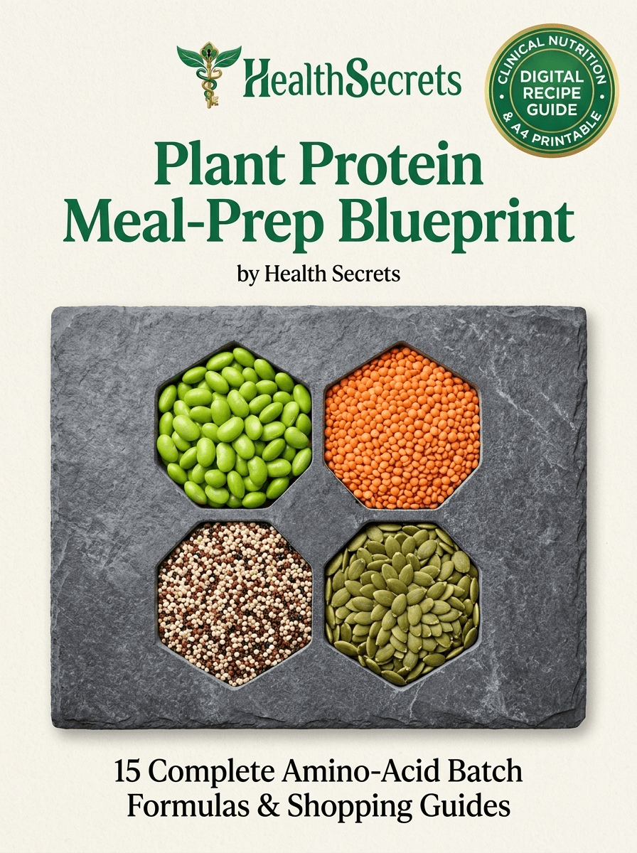 System 8: Plant Protein Meal-Prep Blueprint Cover