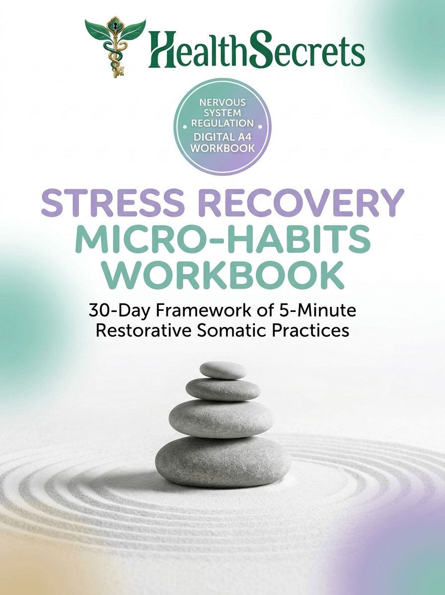 System 10: Stress Recovery Micro-Habits Workbook Cover