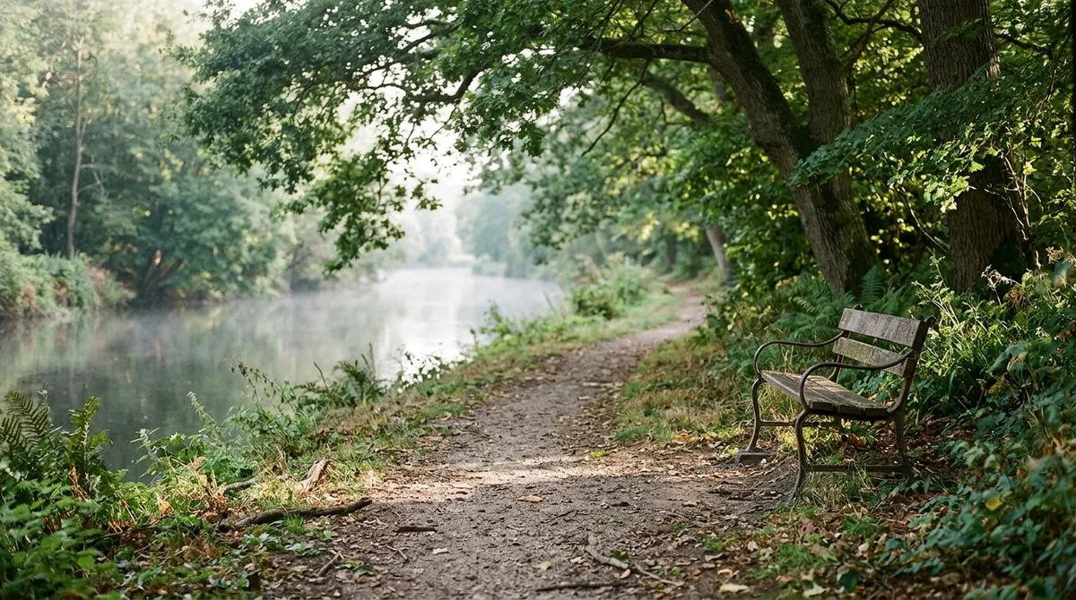 A daily walk is part of the plan