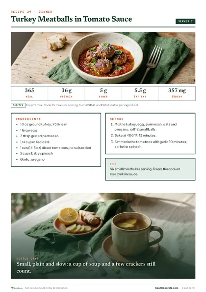 The GLP-1 High-Protein Recipe Book: Freezer picks for busy nights