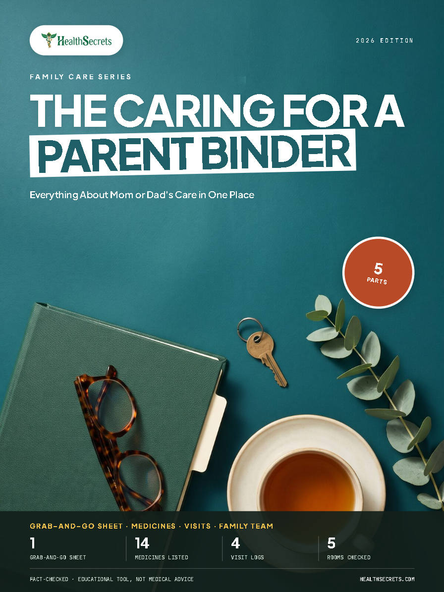 The Caring for a Parent Binder: PDF e-book and online edition