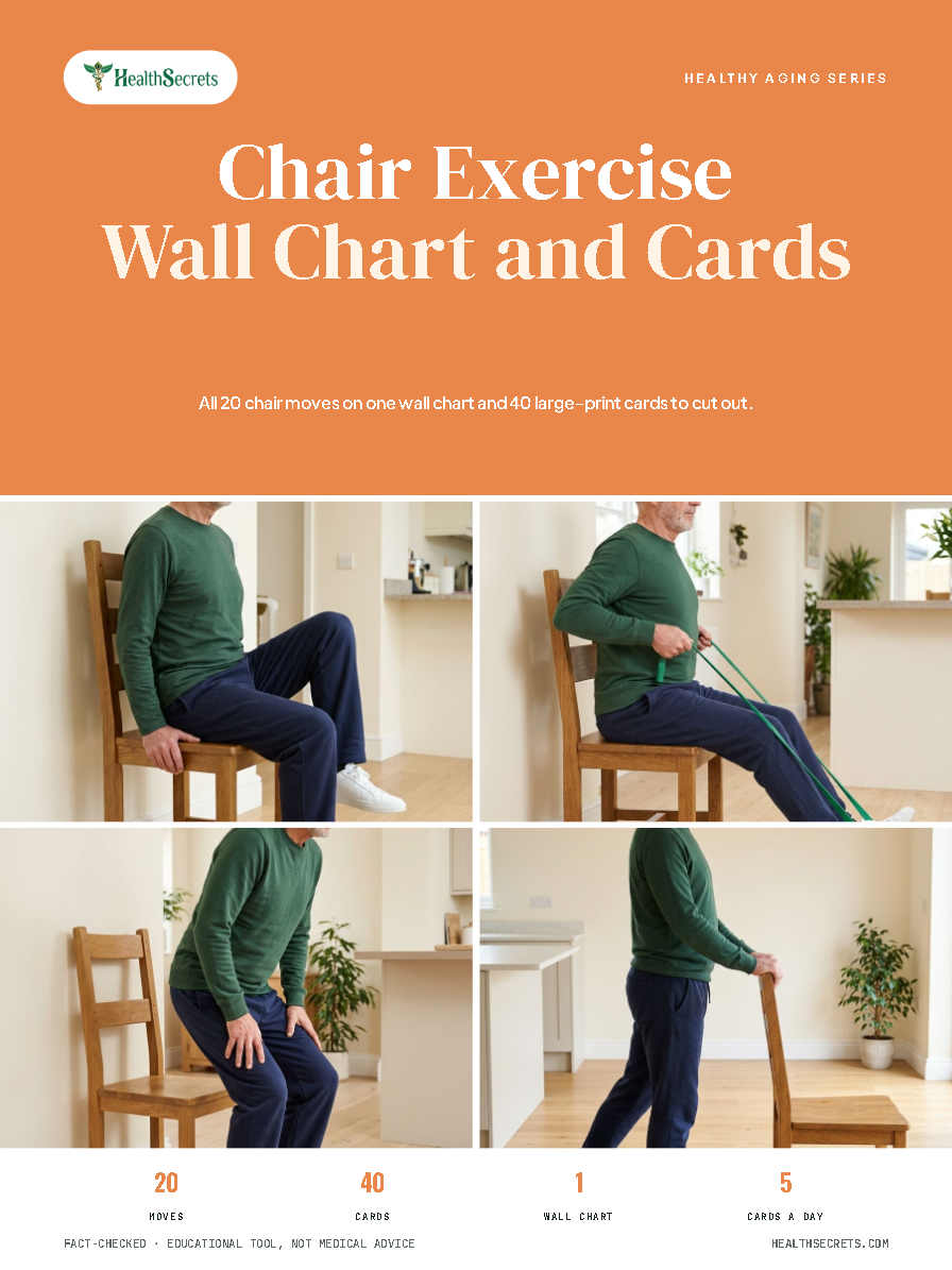 The Chair Exercise Wall Chart and Card Deck: PDF e-book and online edition