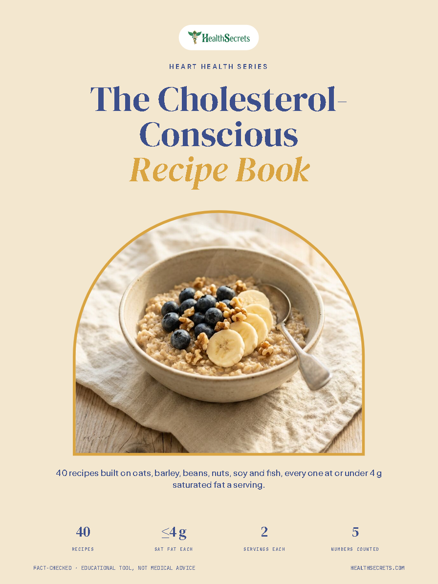 The Cholesterol-Conscious Recipe Book: PDF e-book and online edition