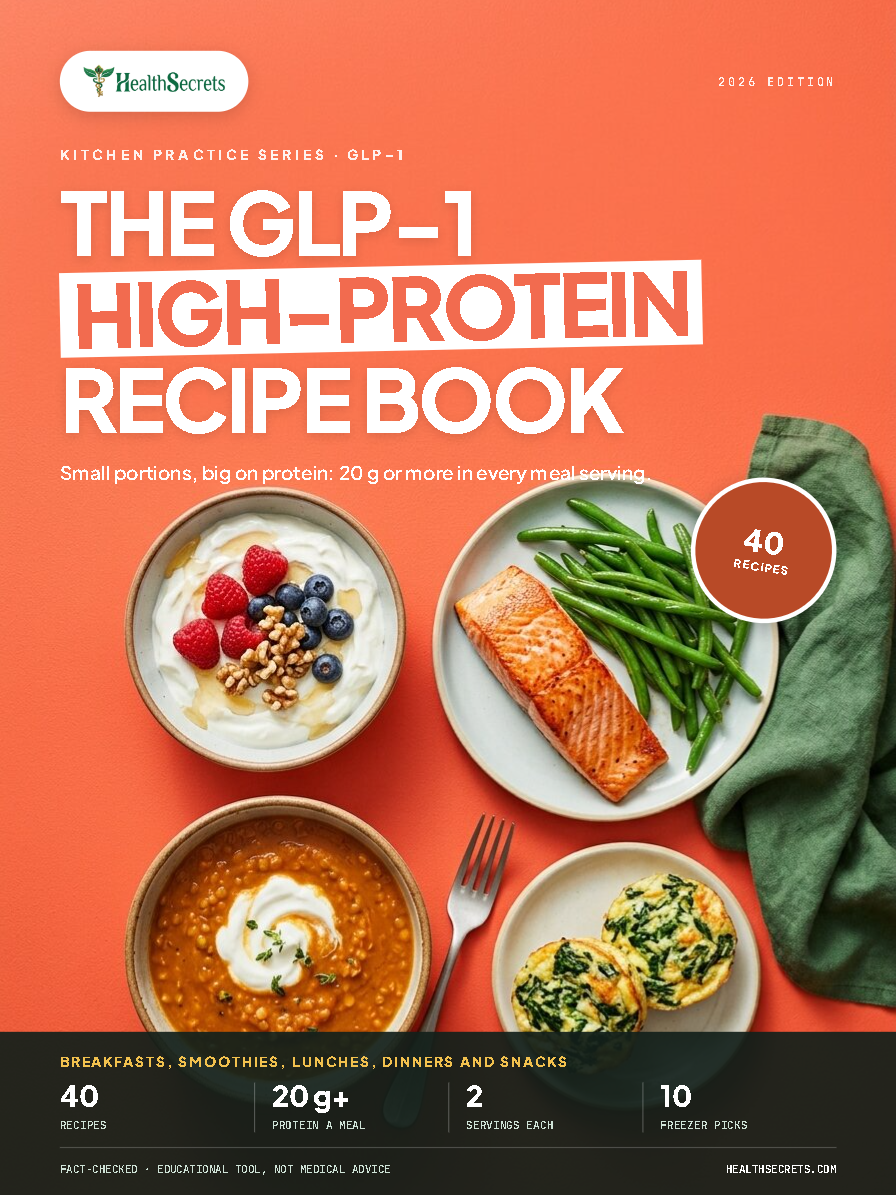 The GLP-1 High-Protein Recipe Book: PDF e-book and online edition