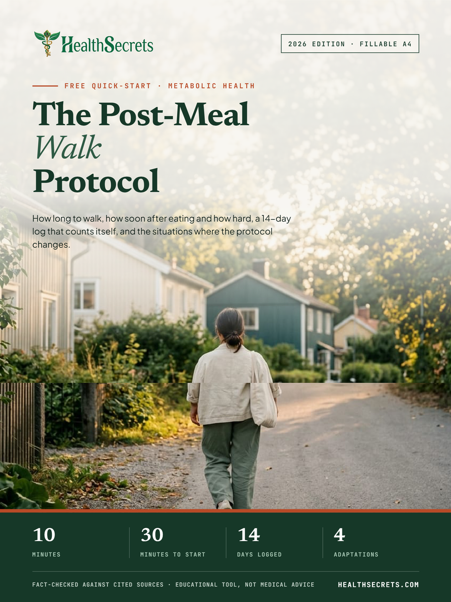 The Post-Meal Walk Protocol