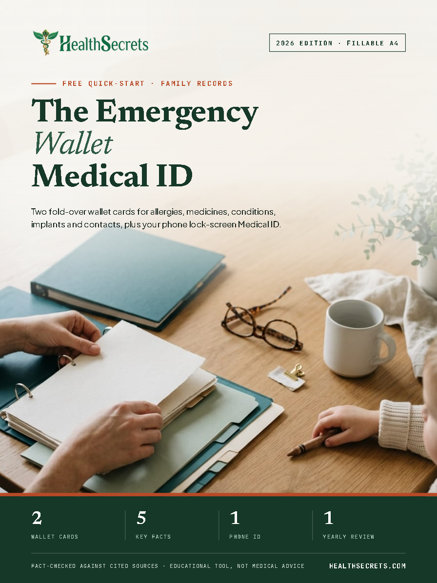 The Emergency Wallet Medical ID