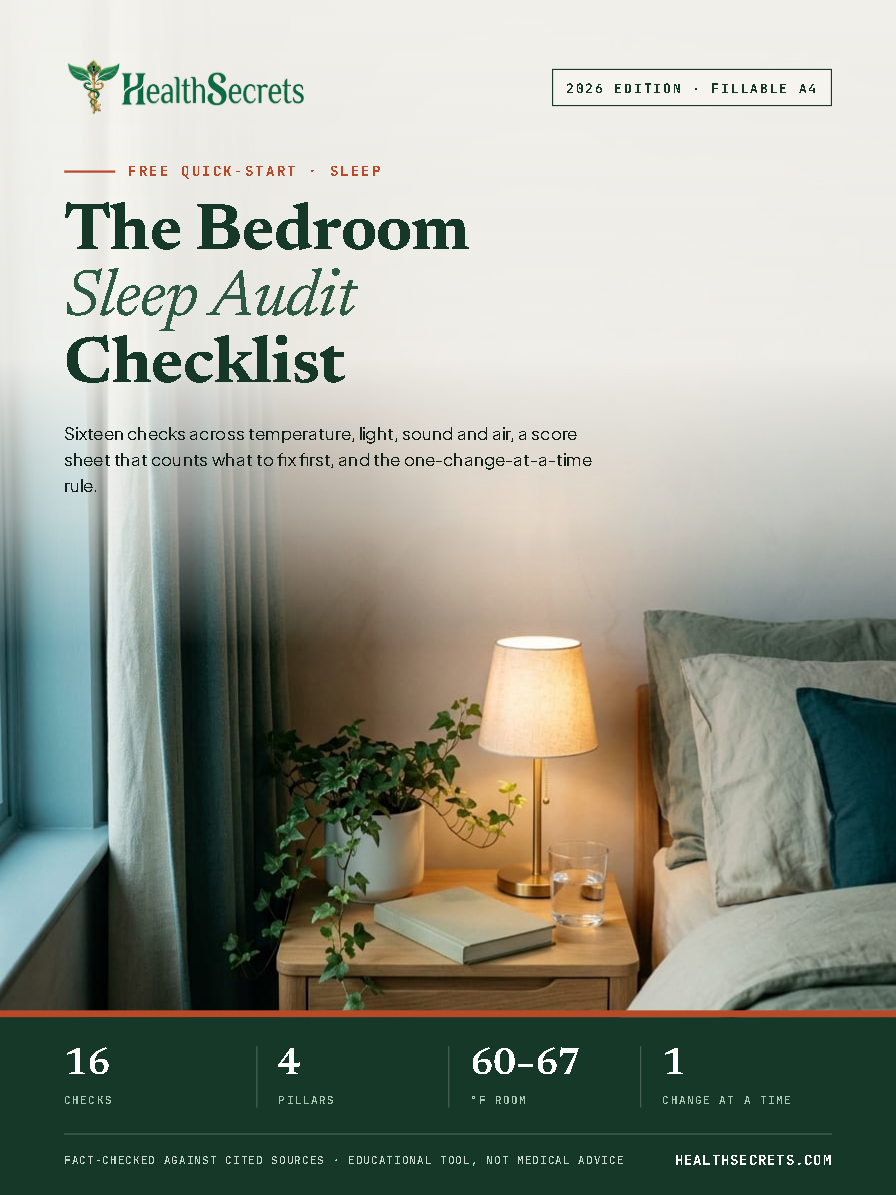 The Bedroom Sleep Audit Checklist