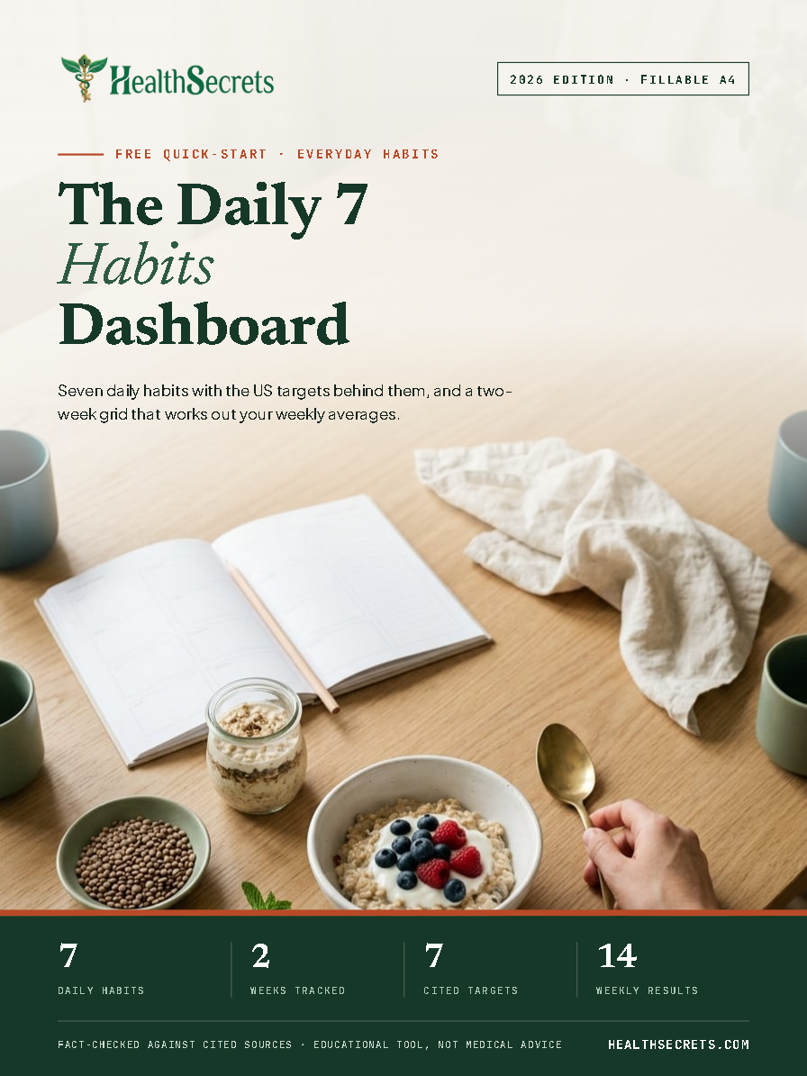The Daily 7 Habits Dashboard cover