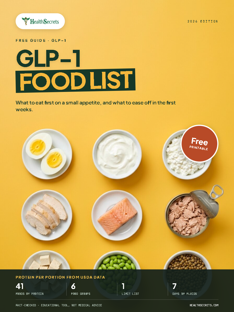 GLP-1 Food List