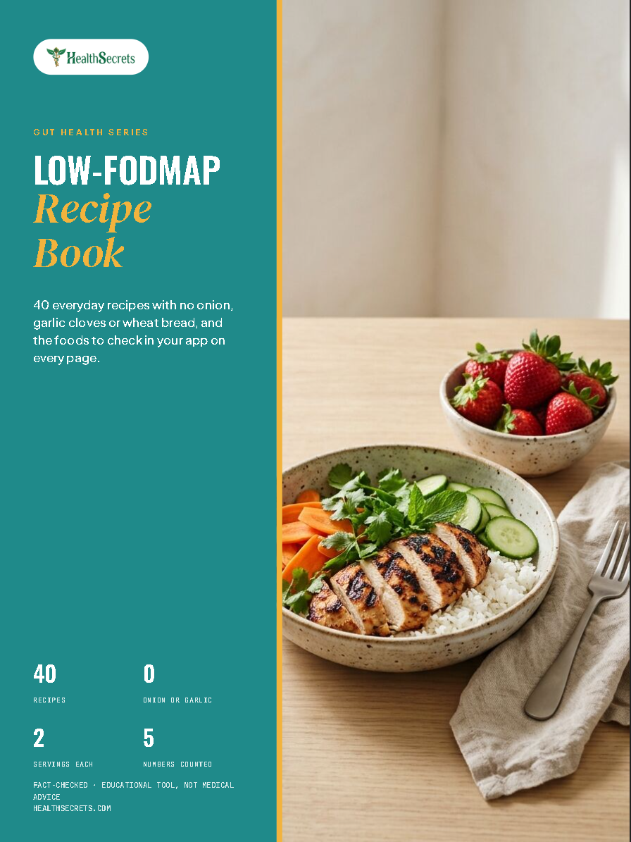 The Low-FODMAP Recipe Book: PDF e-book and online edition