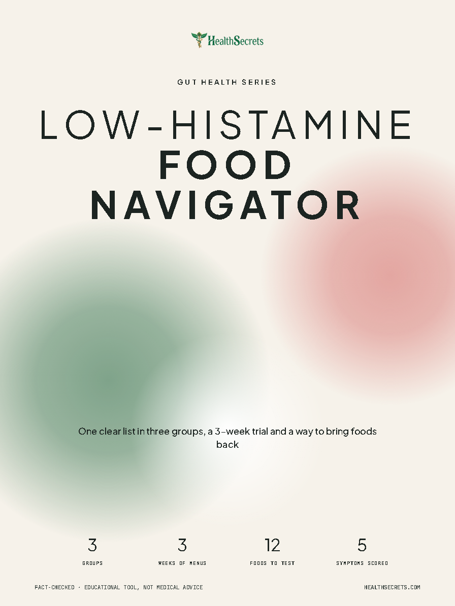 The Low-Histamine Food Navigator: PDF e-book and online edition