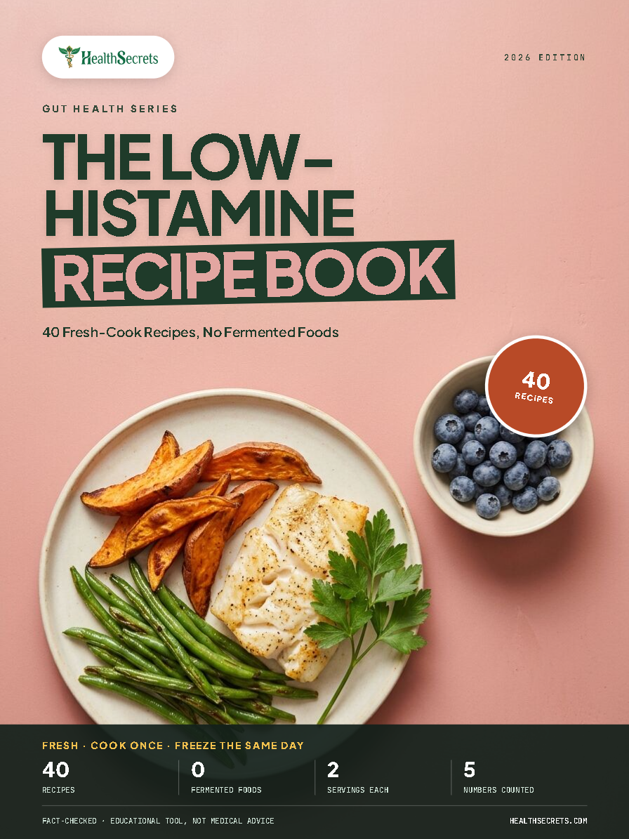 The Low-Histamine Recipe Book: PDF e-book and online edition