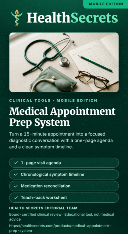 Medical Appointment Prep System