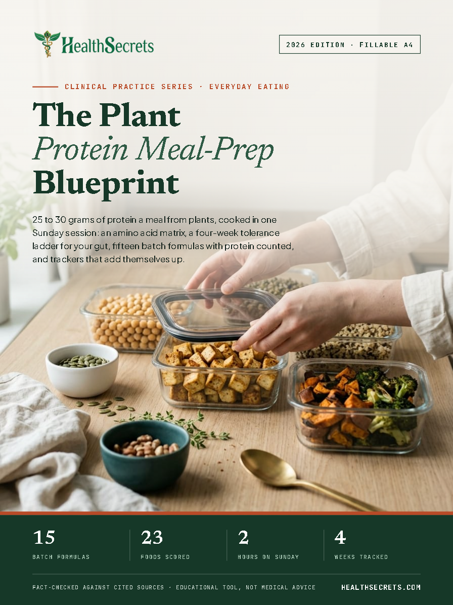 Plant Protein Meal-Prep Blueprint
