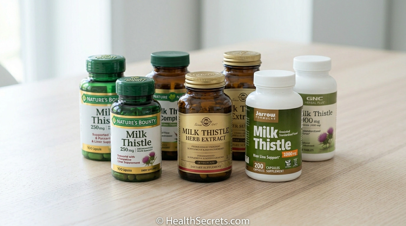 Best milk thistle supplements including Jarrow Formulas Thorne and NOW Foods