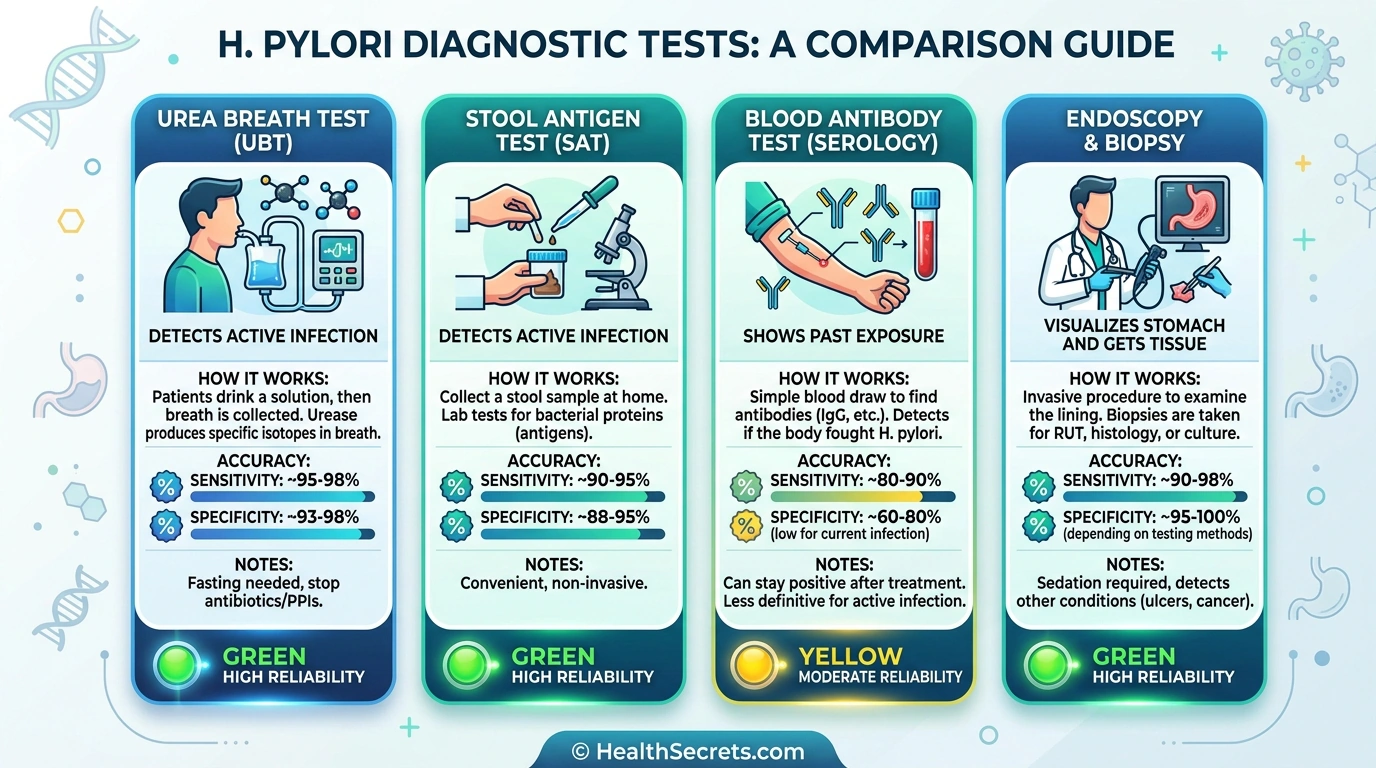 SIBO small intestinal bacterial overgrowth diagram showing bacteria migrating from large intestine to small intestine causing gas production