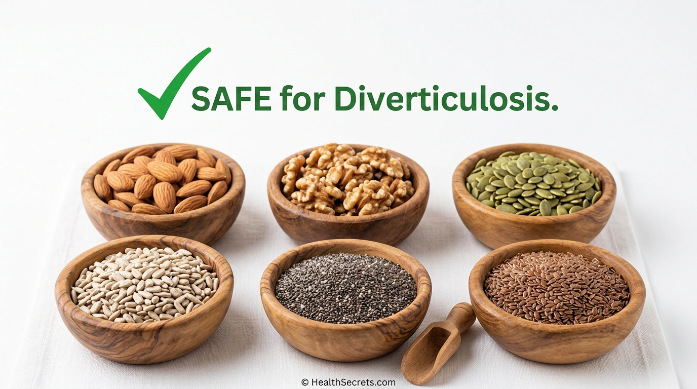 Assorted nuts and seeds that are safe to eat with diverticulosis debunking the outdated myth