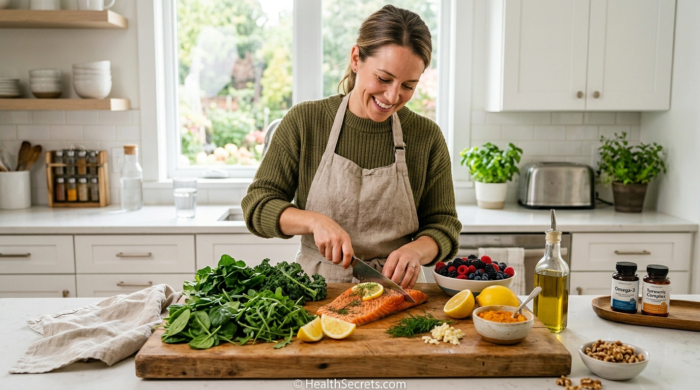 Anti-inflammatory foods and supplements for autoimmune disease natural support