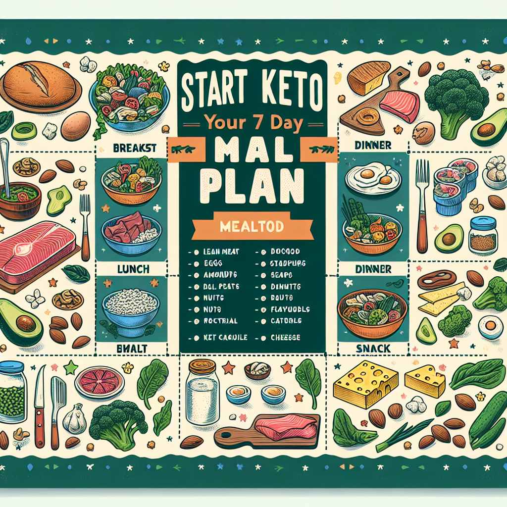 Start Keto Now: Your 7-Day Meal Plan